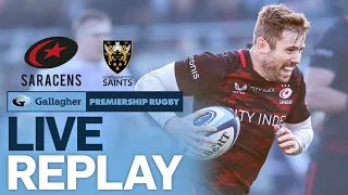 🔴 LIVE REPLAY | Saracens v Northampton | Round 10 Game of the Week | Gallagher Premiership Rugby