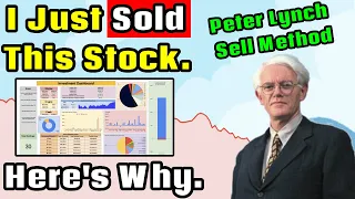 I Just Sold This Stock! (Peter Lynch on When to Sell a Stock!)