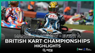 Mansell Raceway RACE Highlights - Event 4 British Kart Championships