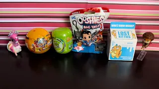 Opening SURPRISE Blind Bag ASMR Mystery Unboxing (Dragon Ball Z, DC Ooshies, Lost Kitties, Ben 10!)