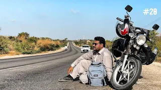 Sindh Solo Bike Tour | Ghotki | Sukkur Barrage | Story 20 | YK VLOG