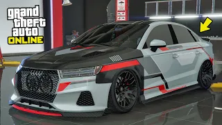 Obey Tailgater S (Audi RS3 Sedan) - GTA 5 Online DLC Vehicle Customization