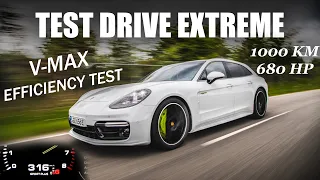 EXTREME (In)Efficiency | Porsche Panamera Turbo S E-Hybrid | Test Drive