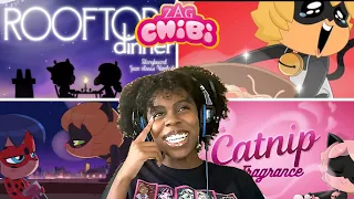 *MIRACULOUS CHIBI: ‘Rooftop Dinner’ & ‘Catnip Fragrance’ || FIRST TIME reaction