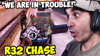 Summit1g ALMOST LOSES HIS R32 In A CRAZY COP CHASE But This Happens...