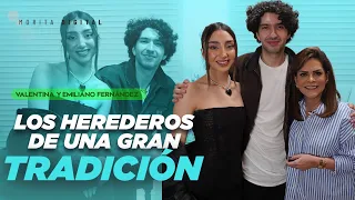 Valentina y Emiliano Fernández, El TALENTO también se HEREDA | Mara Patricia Castañeda