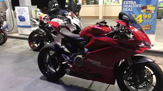 Bren Tuned Ducati 1299 vs modded ZX10r vs MV Agusta F3 800 vs GSXR 750