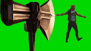 Thor love and thunder green screen