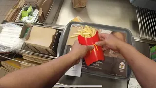 McDonalds POV A little Bit Busy Before lunch Rush