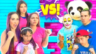 CHICAS BUENAS VS CHICOS MALOS *Competencias con Yolo Aventuras* | Karla Bustillos