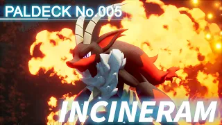 Paldeck | No.005 INCINERAM - Palworld | Gameplay | Pocketpair