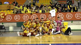 Resum Catalunya sub 19 - Castella La Manxa (Final Campionat d'Espanya de Futbol Sala)