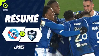 RC STRASBOURG ALSACE - HAVRE AC (2 - 1) - Résumé - (RCSA - HAC) / 2023-2024