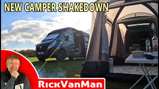 2 YouTubers Go Camping (& Try Out A New Camper Van)