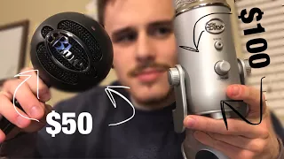 BLUE Snowball vs. BLUE Yeti!! **with test audio!**