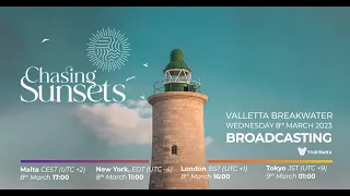 Chasing Sunsets - Valletta Breakwater