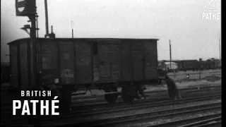 First Train Into Berlin Since Train Jam Strike (1949)