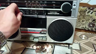 Boombox Toshiba RT - 80S after repair