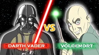 Darth Vader VS Voldemort VS The Joker (Star Wars VS Harry Potter VS Batman) - MULTIVERSE WARS!