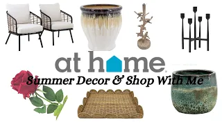 "AT HOME" **NEW** SUMMER HOME DECOR || SHOPE WITH ME || SUMMER 2024