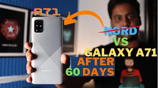 Samsung Galaxy A71 Review After 60 Days With Pros & Cons | OnePlus Nord Competitor?