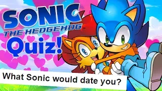 What Sonic Character Would Date You Quiz!