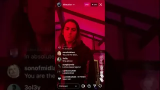 Killstation singing Aniline (From Instagram Live 28.11.2021)