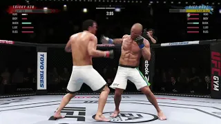 super hard hook classic wanderlei silva knockout