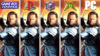 Lord of the Rings  Return of the King (2003) GBA vs PS2 vs GameCube vs Xbox vs PC