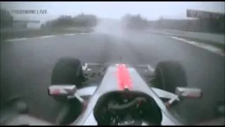 F1 Fuji 2007 | Alonso restart and battle with Hamilton - Onboard