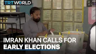 Former PM Khan calls for early national vote after Punjab victory