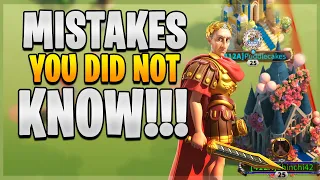 Mistakes You Wish You Know Starting Rise of Kingdoms [ Did You Know These ? ]