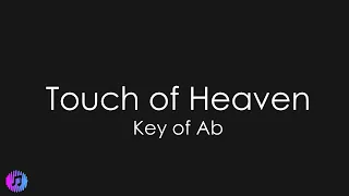 Touch Of Heaven - Hillsong Worship | Piano Karaoke [Higher Key of Ab]