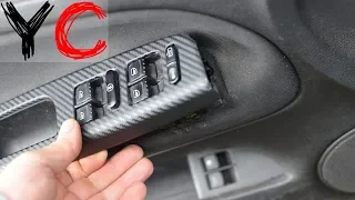 Снятие карты/обшивки водительской  двери Volkswagen Passat B5/Фольксваген Пассат Б5