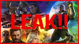 AVENGERS INFINITY WAR - BILDMATERIAL GELEAKED!