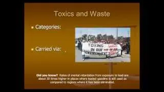 Environmental Health Narrated Lecture camtasia