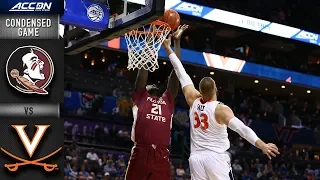 Florida State vs. Virginia Condensed Game | 2018-19 ACC Basketball