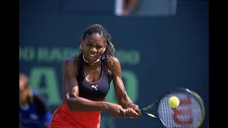 Serena Williams vs Jennifer Capriati Miami 2000 Highlights