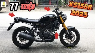 Yamaha XS155R 2023 ĐEN BÓNG lên 1 số MÓN ĐỒ CHƠI ▶️ 77 triệu 1 em XS155R 2023 🔴 TOP 5 ĐAM MÊ