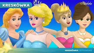 Księżniczka na ziarnku grochu i 4 księżniczki Bajki po Polsku | Bajka i opowiadania na Dobranoc