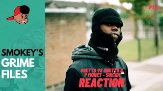 American Rapper Reacts To Ghetts vs Ghetto and P Money (Reaction)
