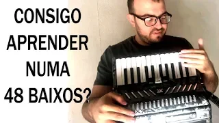 Consigo aprender numa sanfona 48 baixos?