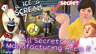 All Secrets Of Manufacturing Area Whereas Upcoming In Ice Scream 7 || Ice Scream 7