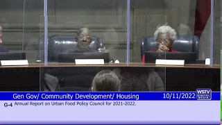 Community Development/Housing/General Government Committee Meeting October 11, 2022