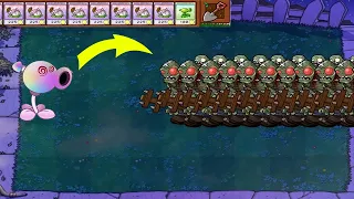 99999 Gargantuar vs Hypno-shroom Gatling Pea Epic Hack Plants vs Zombies