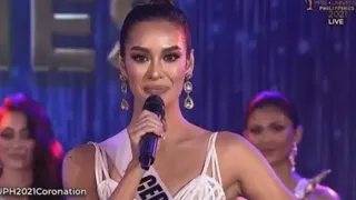 MISS UNIVERSE PHILIPPINES 2021 TOP 5 QUESTION AND ANSWER 🇵🇭