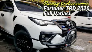 LAGI, FULL VARIASI FORTUNER TRD 2020 PASANG 30 AKSESORIS MOBIL | FERRARI VARIASI SURABAYA