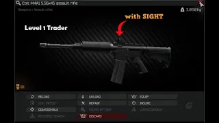 [OUTDATED] How to M4A1 with Sight on Wipe Day [USEC - Tarkov Wipe Guide - Patch 12.12]