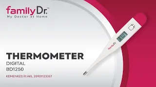 Alat Ukur Suhu Tubuh | familyDr Digital Thermometer Non Flexible BD1250