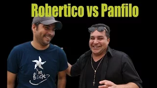 Robertico Entrevista a PANFILO de Vivir del Cuento! ROBERTICO COMEDIANTE vs PANFILO